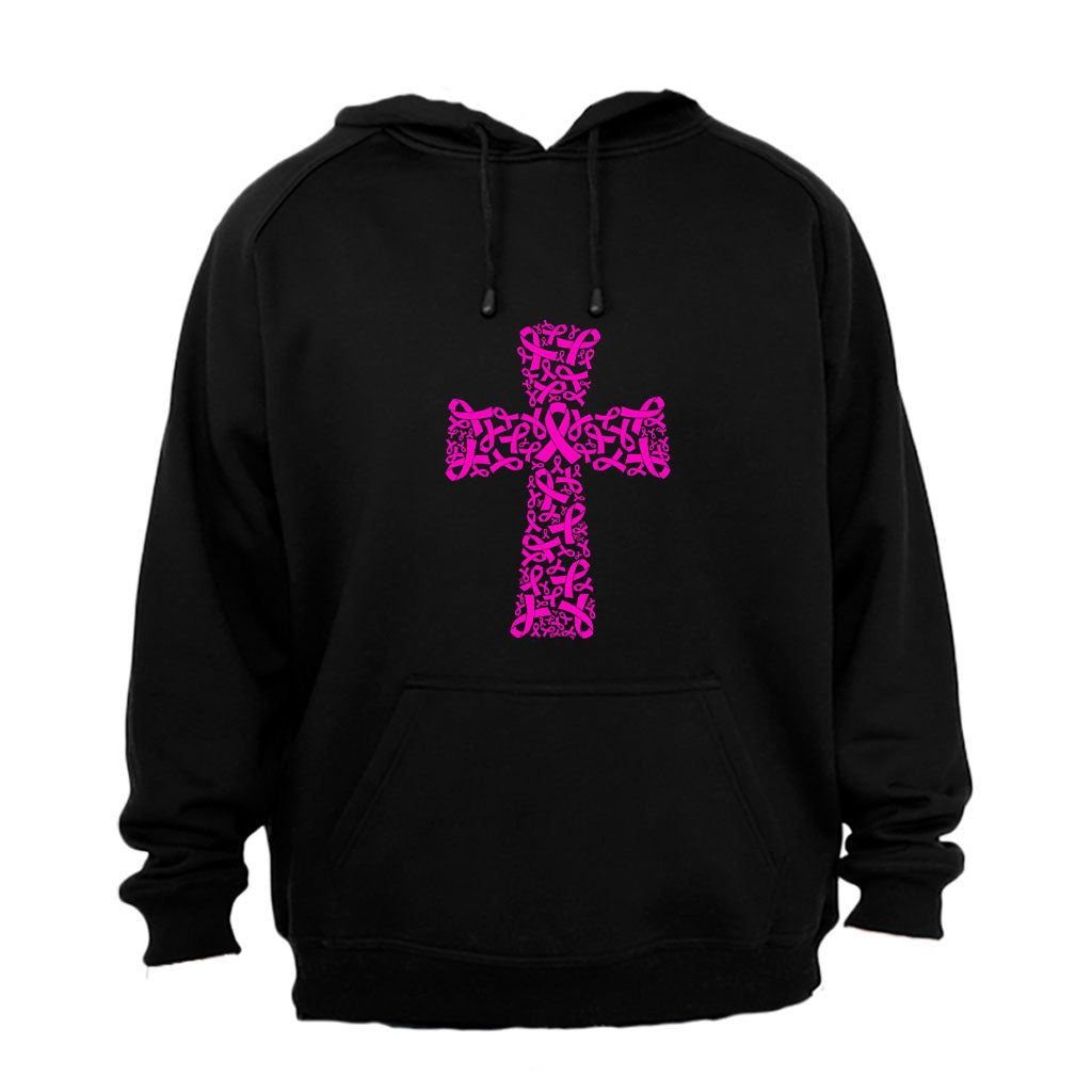 Cancer Ribbon Cross - Hoodie | Shop Today. Get it Tomorrow! | takealot.com
