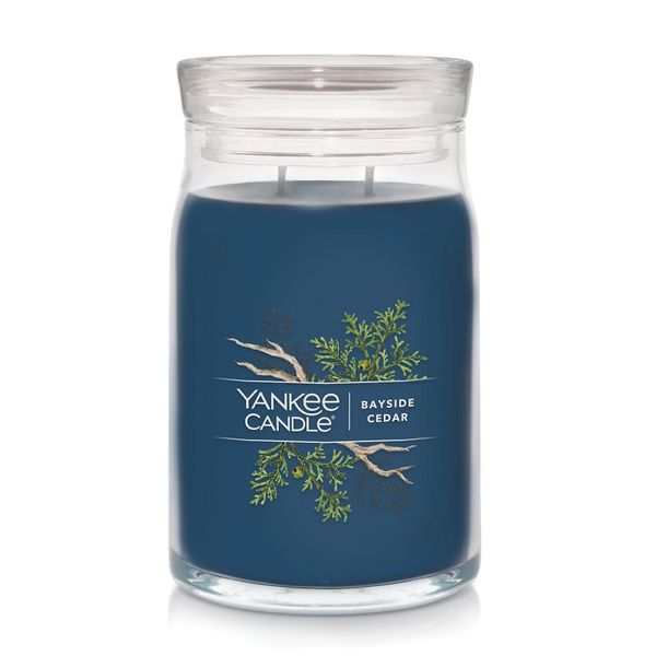 Yankee Candle Signature Collection Bayside Cedar Large Jar - New jar