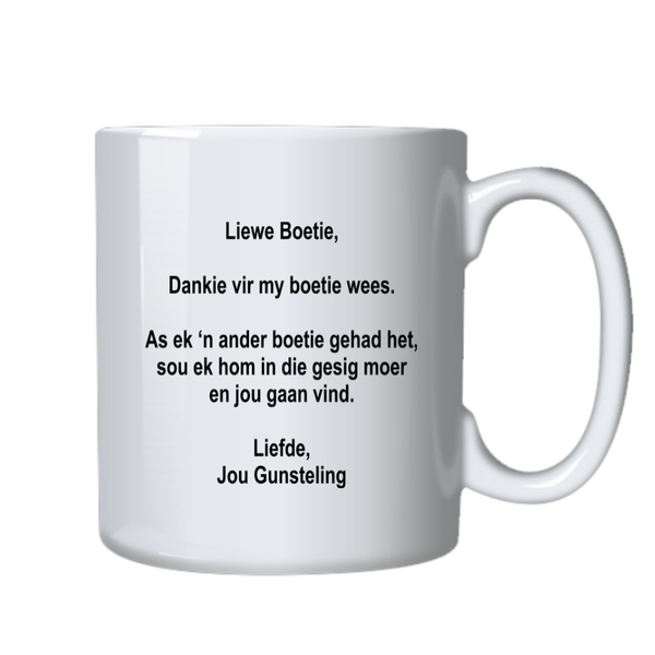 Afrikaans Family Brothers Birthday Christmas Gift Idea Mug Cup 599