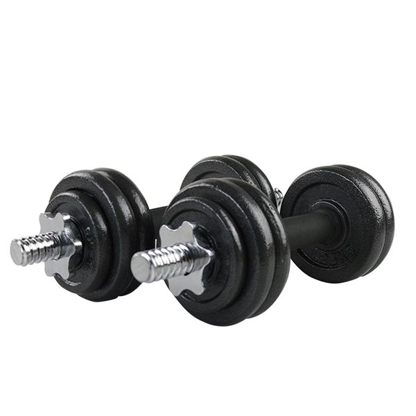 Everlast 20KG Cast Iron Dumbbell Weight Set