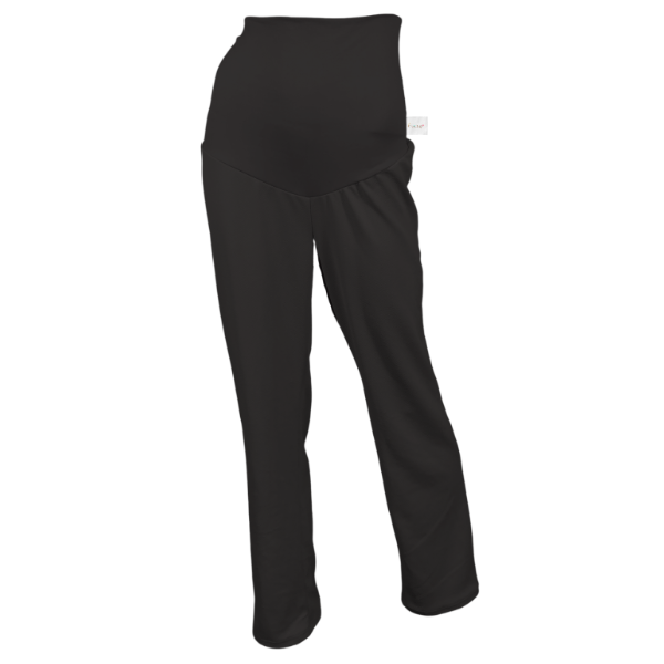 Maternity Corporate Pants -Straight Legs -Yoga Style High Waist- Navy