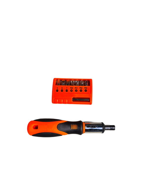 Wow Tools 9 Piece Ratchet Screwdriver Set