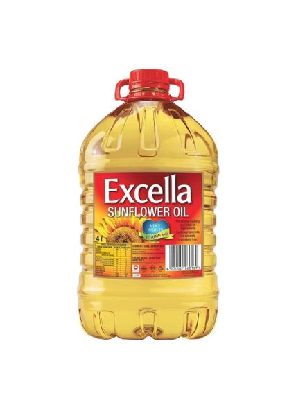 Excella Sunflower Cooking Oil 4L
