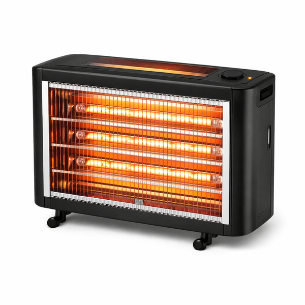 5-Bar Quartz Heater - Instant Warmth, Fast Heat