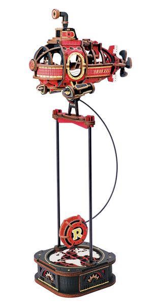 Robotime ROKR Wooden 3D DIY Puzzle - Deep-sea Pendulum Balance Toy - 219pc