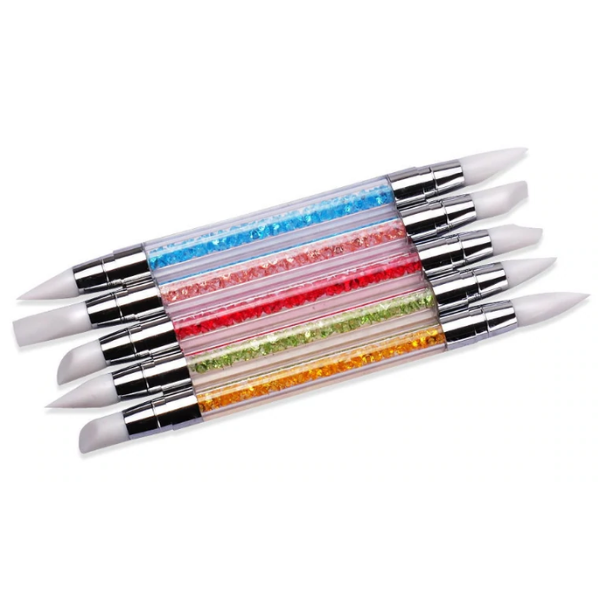 Silicone Nail Art Corrector Pens - 5 Piece
