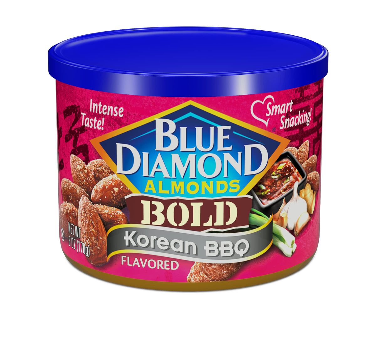 Blue Diamond Almonds BOLD Korean BBQ Flavored Snack Nuts Shop Today
