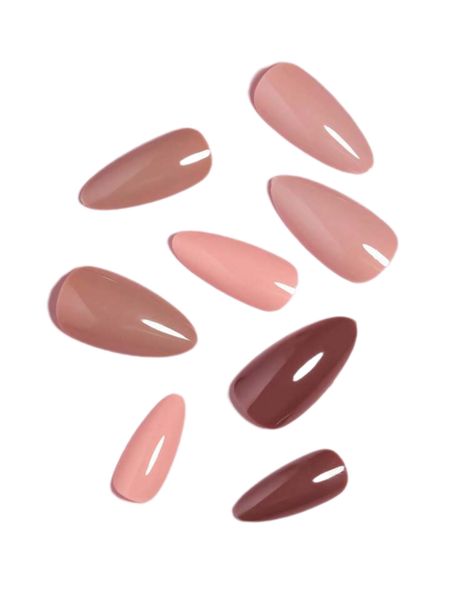 96 piece Almond Press On Nail Set