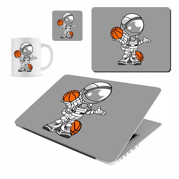 Astronaut Basketball Player