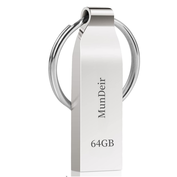 64GB Compact Metal Durable USB Flash Drive