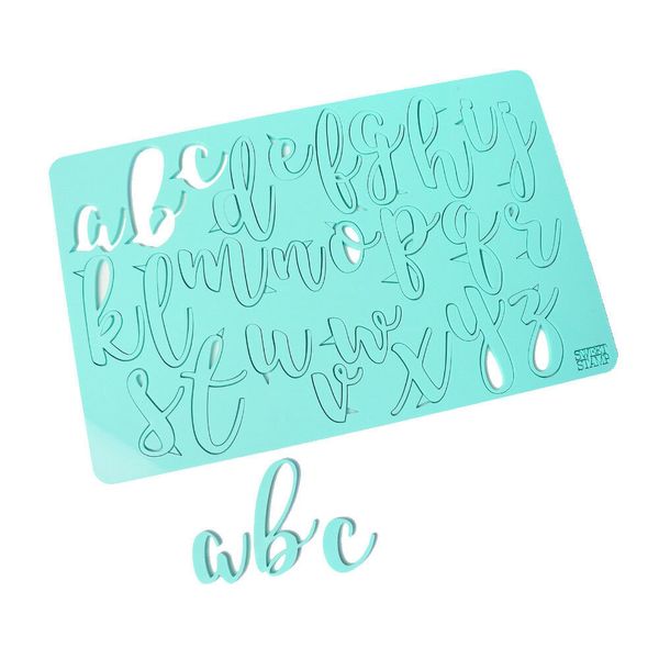 Plastic Alphabet Cutter Set