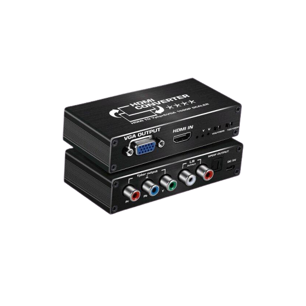 1080P HDMI To VGA And YPbPr/RGB Converter Q-A-140