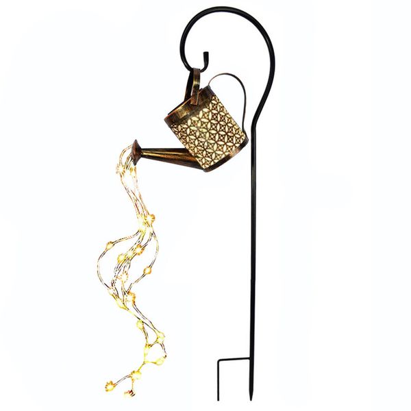 Solar Hanging Garden Light - Outdoor Decorative LED Lantern with Hook