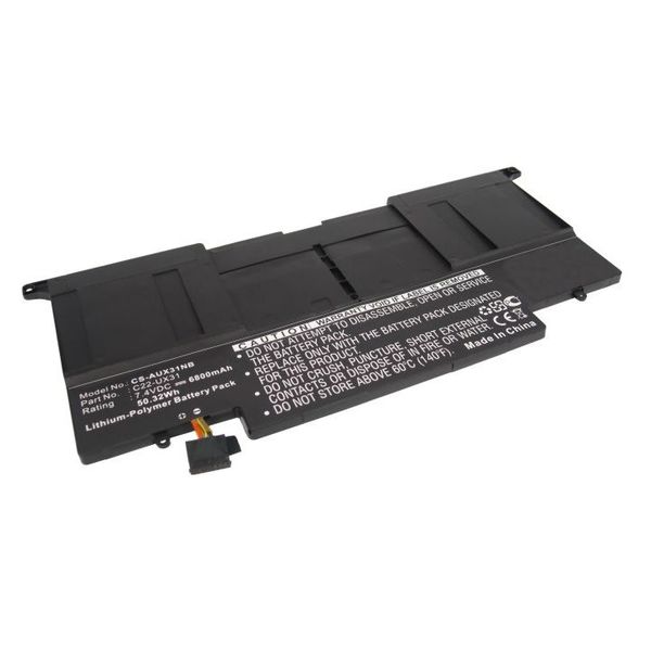 Battery compatible with ASUS ZenBook UX31A UX31E