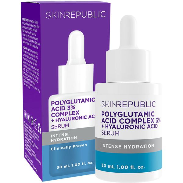 Skin Republic Polyglutamic Acid Complex 3% + Hyaluronic Acid Serum