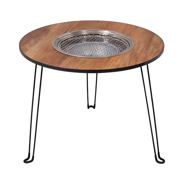 Outdoor Camping Portable Table Multi Functional Barbecue Grill