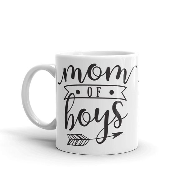 Mom Of Boys Father's Day - Mother's Day-Valentines Mug