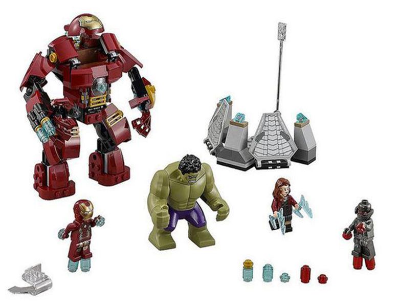 G4A - Super Heroes - Decool 7110 - The Hulk Buster smash