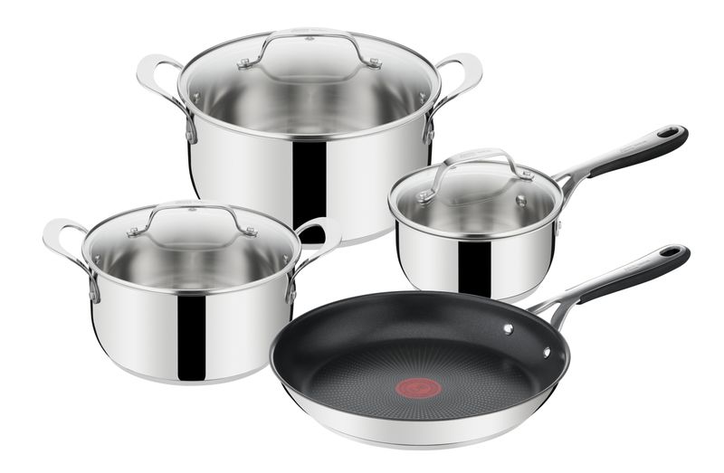 Jamie Oliver by Tefal Kitchen Essential Stainless Steel 7 Piece Set