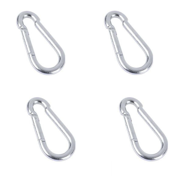 Anti-Corrosion Stainless Steel Snap Hook - Set of 4