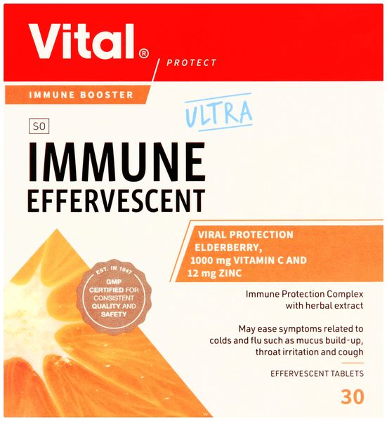 Vital Immune Ultra Effervescent 30's