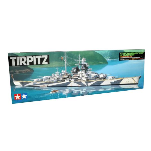 Tamiya 1/350 Tirpitz Battleship Plastic Model Kit