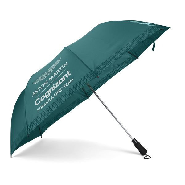 Aston Martin Cognizant F1 Team Compact Umbrella- Green