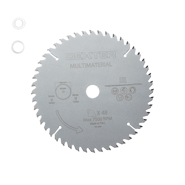 Dexter Circular Saw Blade 185mmx20mm