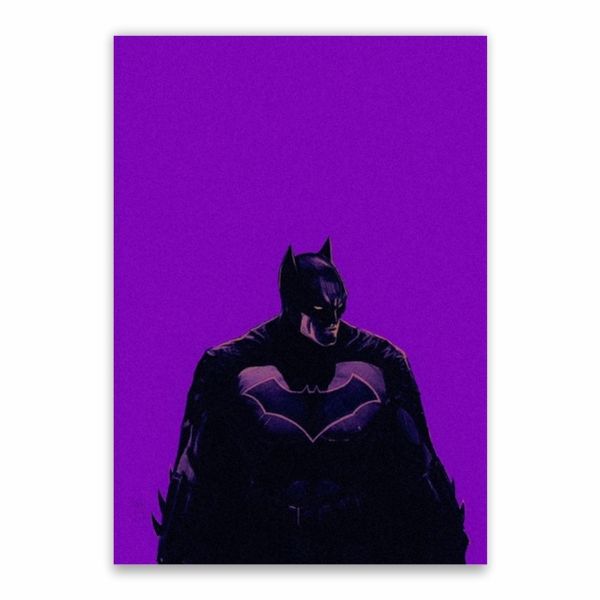 Batman Purple Poster - A1