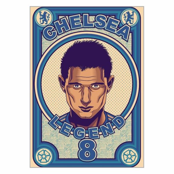 Chelsea Legend Lampard Poster - A1
