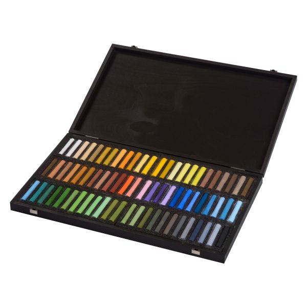 BlockX Soft Pastel 72 Pieces Wooden Box Set, Sky and Seasons Colours