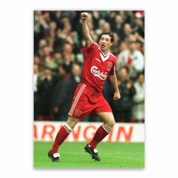 Robbie Fowler Celebrates Poster - A1