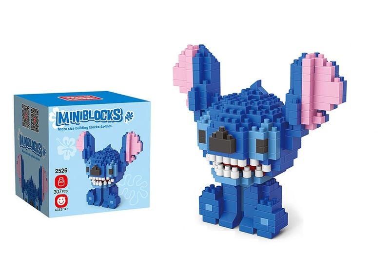 Wisehawk Stitch - Lilo &amp; Stitch Micro Block (307pcs)