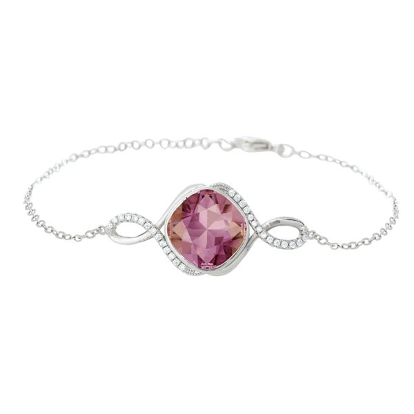 Civetta Spark Miranda Bracelet with Swarovski Antique Pink Crystal