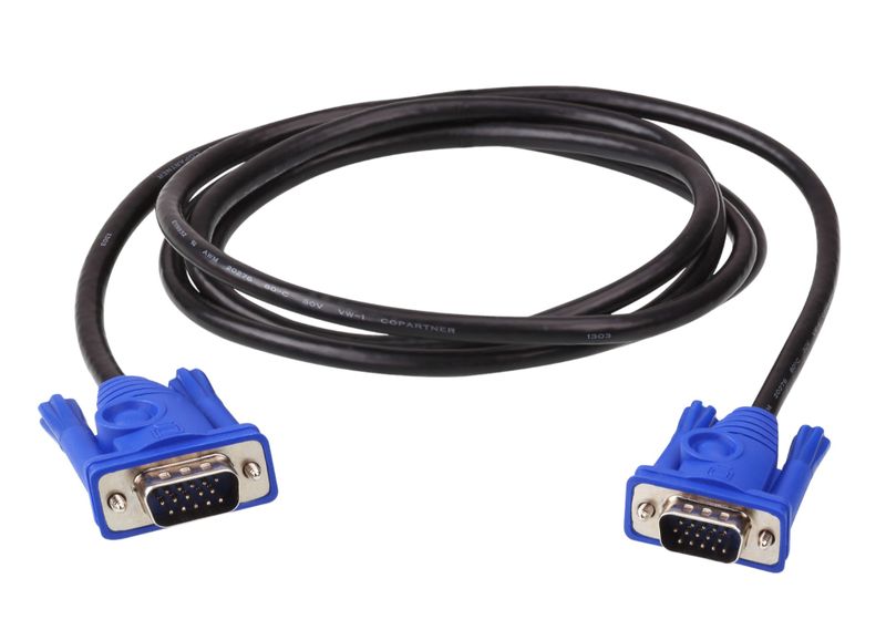 3M Durable Male To Male VGA High Speed Cable - Black