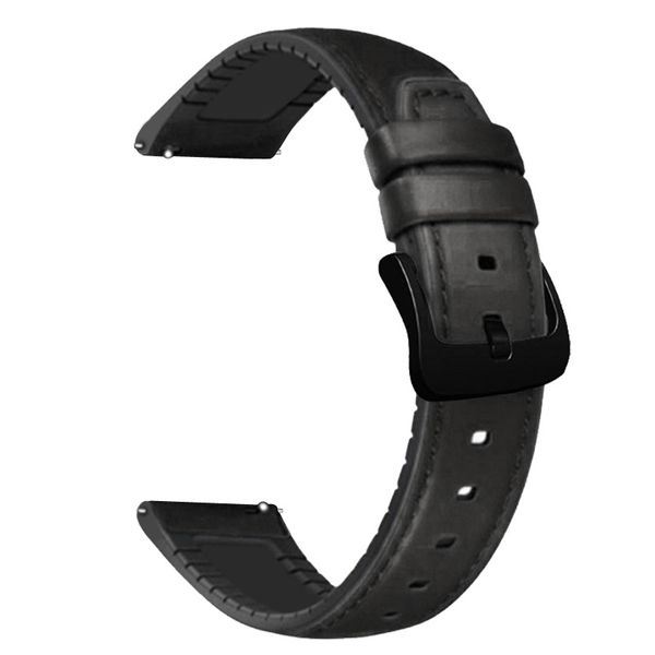 S-Cape 22mm PU Leather Strap for Samsung &amp; Garmin Watch