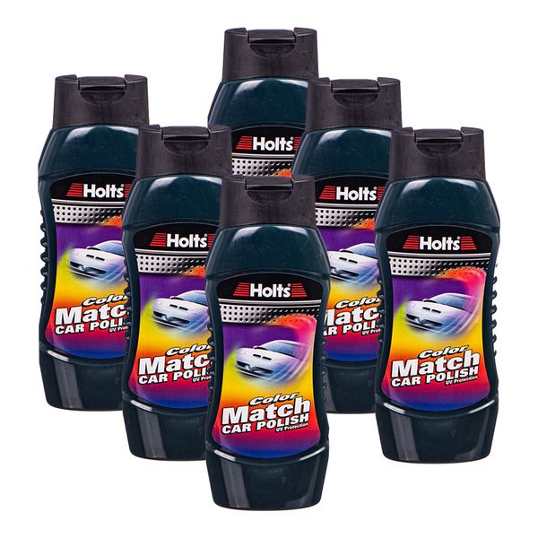 Holts Colour Match Car Polish - Dark Red (500ml) - 6 Pack