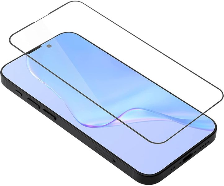 TUFF-LUV 2.5D Tempered Glass Full Screen protection for Apple iPhone 13 Pro Max - Clear