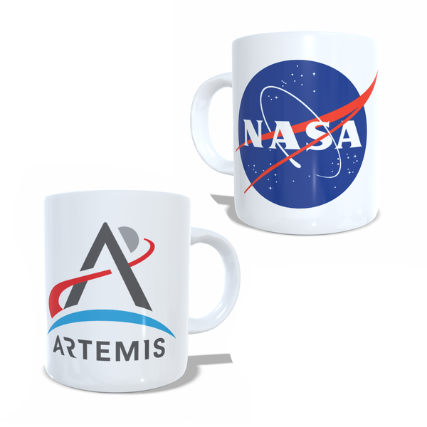Moon Landing Nasa and Artemis Ceramic Mug