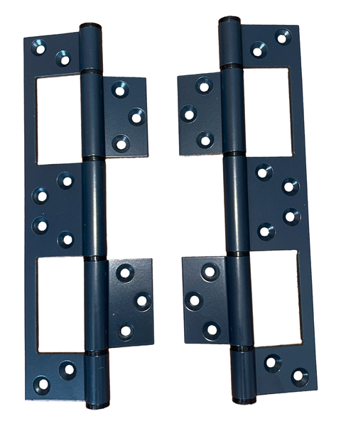 Aluminium Double Hinge Flush 204 Per Pair
