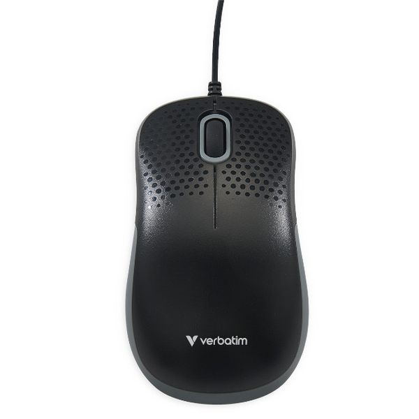Verbatim Silent Optical Mouse - 1000 DPI Ergonomic Design