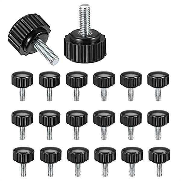 20 Pcs M4 X 10 Mm Mount Bolts Screw On Knobs
