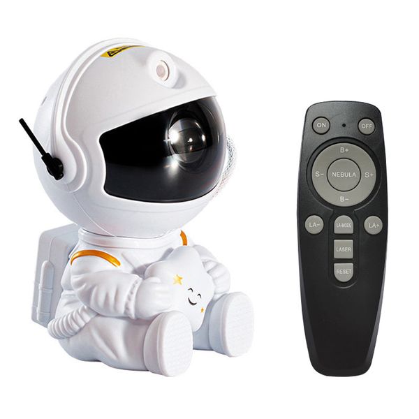 Astronaut-Themed Kids' Projector with Remote Control