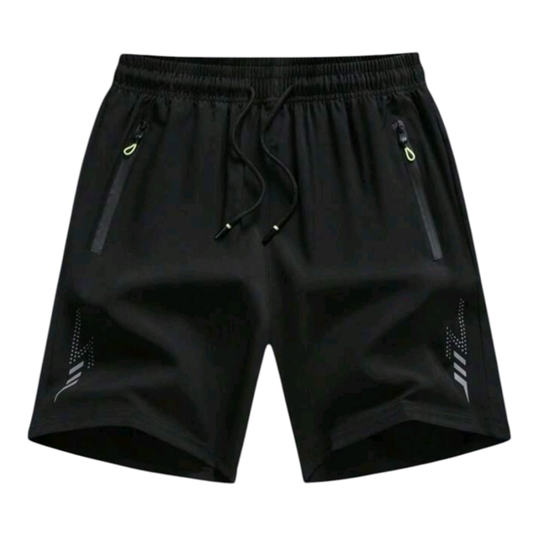 Men's Athletic Shorts - Zipper Pockets