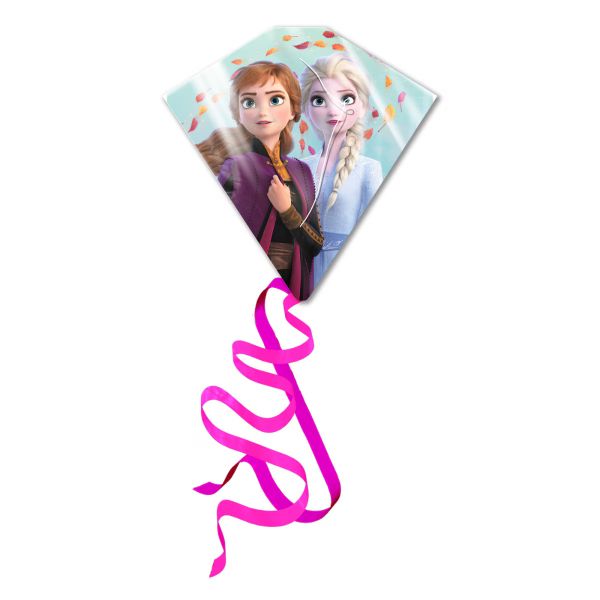 Disney Plastic Diamond Kite - Frozen - Pp Bag