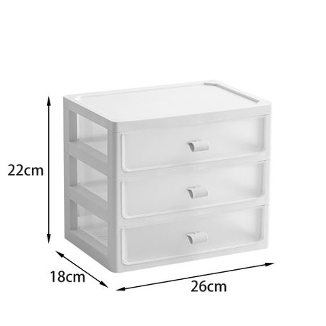 9-Grid Anti-Dust Plastic Storage Box - Desktop Jewellery and