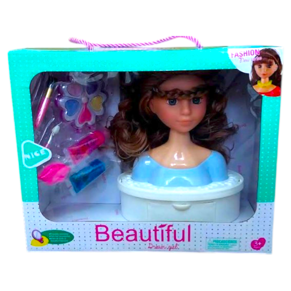 7-Piece Half-Doll Makeup Set