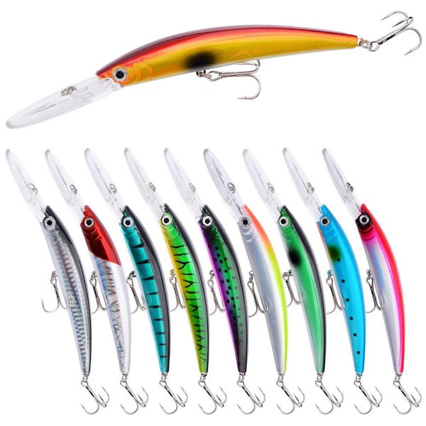 10 Piece 15cm/16g Realistic Rattling Fishing Lures Set