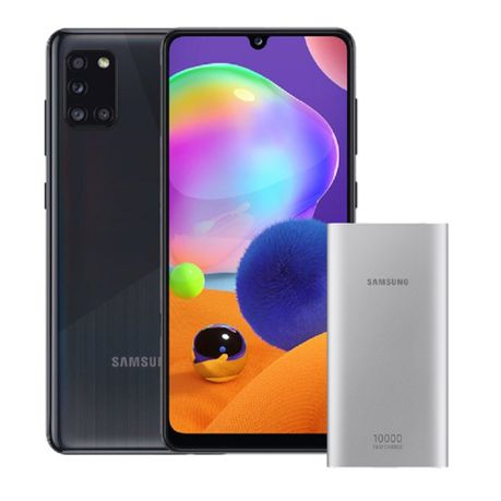 Samsung Galaxy A31 128gb Dual Sim Prism Crush Black Power Bank Buy Online In South Africa Takealot Com