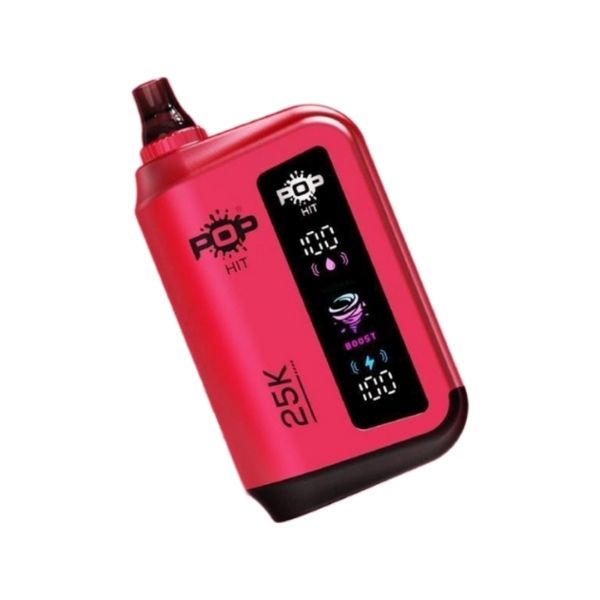 Pop Hits 25000 Puffs Disposable Vape - Cherry Hard Candy